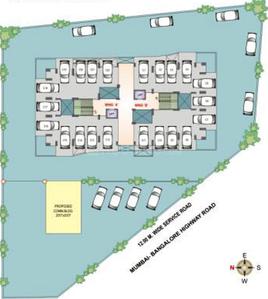 Project Image of 0.0 - 935.0 Sq.ft 2 BHK Apartment for buy in Krishnaleela Laxmi Ganga Heights