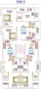 Project Image of 1092 Sq.ft 2 BHK Apartment / Flat for sale in Padur for Rs. 5500000