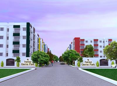 Project Image of 1022.0 - 1441.0 Sq.ft 2 BHK Apartment for buy in Hansa Gems Park