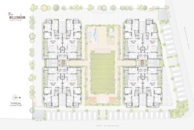 Project Image of 3150.0 - 3600.0 Sq.ft 3 BHK Apartment for buy in The Millennium