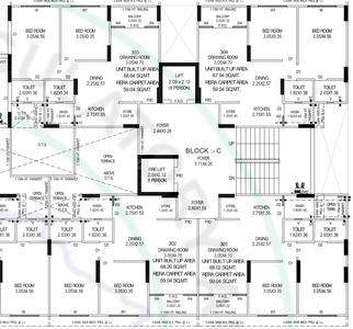 Project Image of 1467.0 - 1935.0 Sq.ft 2 BHK Apartment for buy in Trident By Bhakti Pushkar