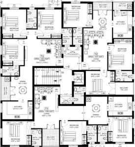 Project Image of 934.0 - 964.0 Sq.ft 2 BHK Apartment for buy in Green Kubera