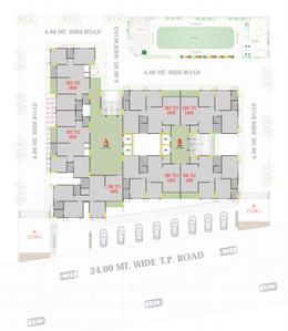 Project Image of 841.63 - 861.33 Sq.ft 3 BHK Apartment for buy in Kadamb Parisar