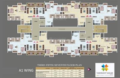Project Image of 365.0 - 626.0 Sq.ft 1 BHK Apartment for buy in Namrata Yashwantnagar Plus