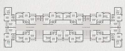 Project Image of 0.0 - 331.0 Sq.ft 1 BHK Apartment for buy in Wonder Gajanan Vatika Residency Building 2