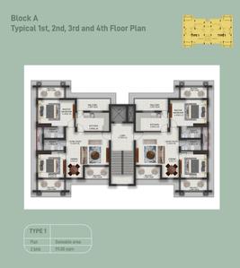 Project Image of 592.02 - 1194.79 Sq.ft 1 BHK Apartment for buy in Casa Da Familia