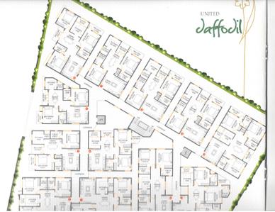 Project Image of 1080.0 - 1560.0 Sq.ft 2 BHK Apartment for buy in Peony United Daffodils