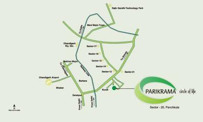 Project Image of 1850.0 - 6300.0 Sq.ft 3 BHK Apartment for buy in Suncity Parikrama