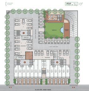 Project Image of 0.0 - 1350.0 Sq.ft 2 BHK Apartment for buy in Airan Shela 24