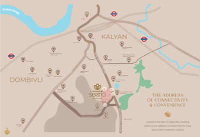 Project Image of 679 Sq.ft 2 BHK Apartment / Flat for sale in Kalyan East for Rs. 4200000