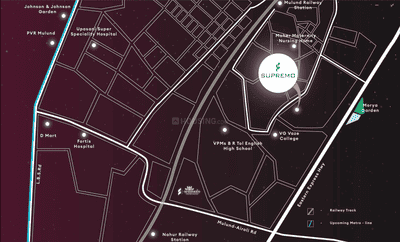 Project Image of 480.0 - 654.0 Sq.ft 1 BHK Apartment for buy in Neelam Supremo Phase I Salvia D Wing
