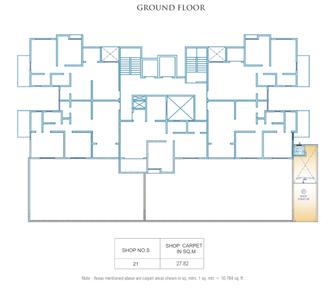 Project Image of 603.64 - 717.41 Sq.ft 2 BHK Apartment for buy in Vishwakarma Vedant B