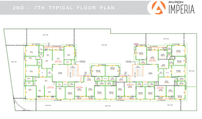 Project Image of 1134.41 - 1179.4 Sq.ft 3 BHK Apartment for buy in Dwarkesh Avadh Imperia
