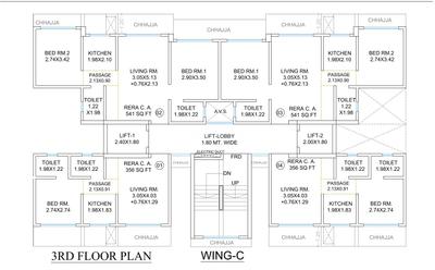Project Image of 356.0 - 634.0 Sq.ft 1 BHK Apartment for buy in Asmi Legend