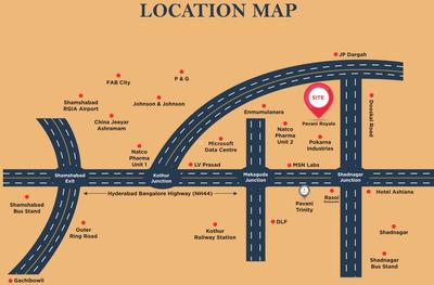 Pavani Royale Location Plan 4