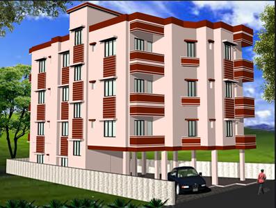 Nirman Pramita Apartment Elevation 1