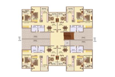 Project Image of 567.15 - 1363.5 Sq.ft Studio Studio Apartment for buy in Chamunda River Park