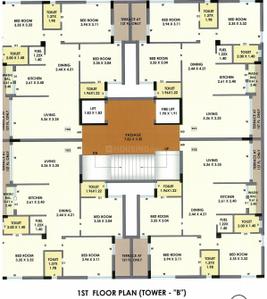 Project Image of 0.0 - 895.0 Sq.ft 3 BHK Apartment for buy in Ravi Ravi Regency