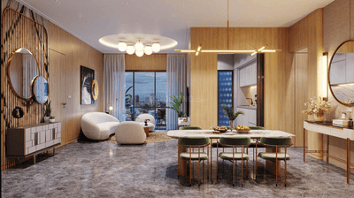 Project Image of 766.28 - 1111.16 Sq.ft 2 BHK Apartment for buy in ID Vista Residences Wing C Tower 2