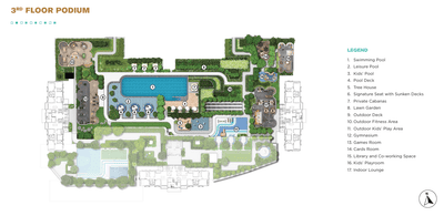 Project Image of 1815.0 - 4508.0 Sq.ft 3 BHK Apartment for buy in Town Square