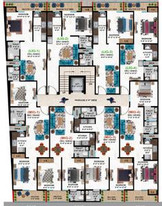 Project Image of 600.0 - 1050.0 Sq.ft 1 BHK Apartment for buy in Evermark Silver Avenue
