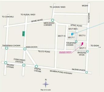 Project Image of 780.0 - 993.0 Sq.ft 1 BHK Apartment for buy in Anand Sagar