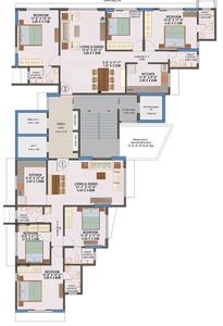 Project Image of 756.49 - 1076.28 Sq.ft 2 BHK Apartment for buy in Dhrishay Neel Sidhi Jay Bandhu