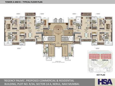 Project Image of 2774.96 - 6082.52 Sq.ft 3 BHK Apartment for buy in Regency Palms Phase I