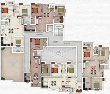 Project Image of 920.0 - 1249.0 Sq.ft 1 BHK Apartment for buy in Saradeuz Tulip