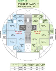 Project Image of 573.0 - 838.0 Sq.ft 2 BHK Apartment for buy in Kumar Corp Park Infinia Phase III