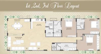 Project Image of 2898.0 - 5796.0 Sq.ft 3 BHK Apartment for buy in Jay Bhole Royal Serenade