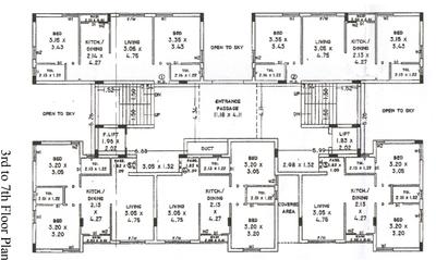 Project Image of 568.98 - 590.29 Sq.ft 2 BHK Apartment for buy in Swayam Swayam Atulyam