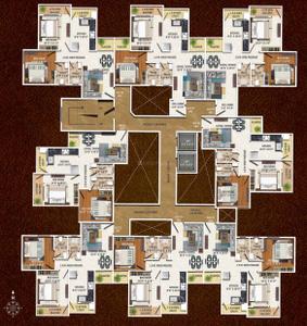 Project Image of 499.77 - 561.23 Sq.ft 1 BHK Apartment for buy in Siddhivinayak Monarch Residency