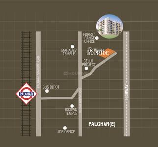 Project Image of 349.4 - 568.98 Sq.ft 1 BHK Apartment for buy in Shree Balaji Pride Building No 01