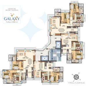 Project Image of 1200.0 - 1810.0 Sq.ft 2 BHK Apartment for buy in Manthan Galaxy