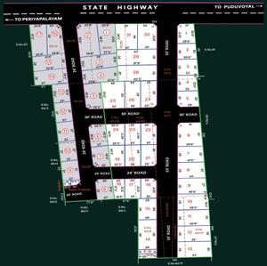 Project Image of 682.0 - 1784.0 Sq.ft Residential Plot Plot for buy in Wishaka Annamalaiyar Avenue