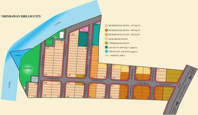 Project Image of 525.0 - 800.0 Sq.ft Residential Plot Plot for buy in Dhanshri Vrindavan Dream City