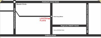 Kothi Lavitra Flats Phase 1 Location Plan 1
