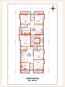 RS Amirtam Flats Amirtam Flats Cluster Plan for 2nd Floor 1