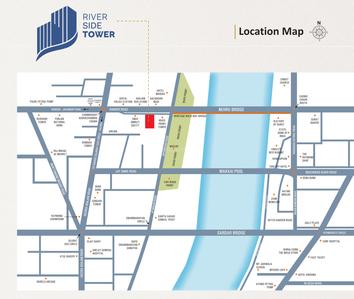 Project Image of 0.0 - 1377.78 Sq.ft 3 BHK Apartment for buy in Najaf Corporation Surat River Side Tower