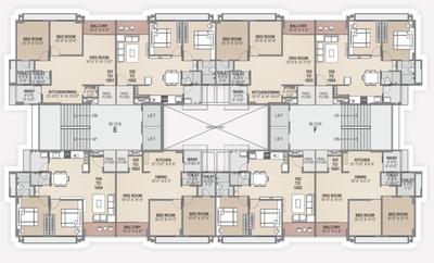 Project Image of 765.0 - 855.0 Sq.ft 2 BHK Apartment for buy in Ananta Elegance
