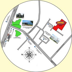 Annai Sri Gajalakshmi Nagar Location Plan 1