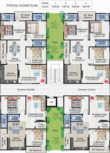 Project Image of 1150.0 - 1500.0 Sq.ft 2 BHK Apartment for buy in Shubham Majestic