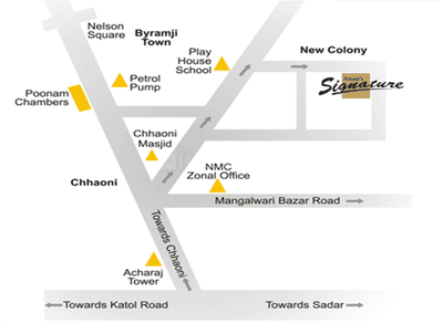 Project Image of 1950.0 - 2300.0 Sq.ft 3 BHK Apartment for buy in Green Aman Signature