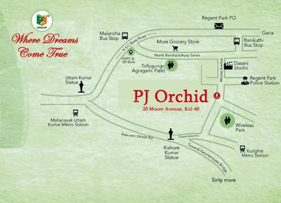 Project Image of 435.0 - 1518.0 Sq.ft 1 BHK Apartment for buy in PJ Orchid