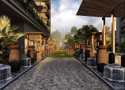 Project Image of 0.0 - 1208.36 Sq.ft 3 BHK Apartment for buy in Tryksha East Ebony