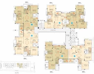Project Image of 1244.0 - 1737.0 Sq.ft 2 BHK Apartment for buy in Appaswamy Habitat