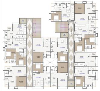 Yash Om Shanti Residency Images for Cluster Plan of Yash Om Shanti Residency 1