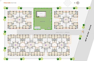 Project Image of 801.36 - 1030.32 Sq.ft 2 BHK Apartment for buy in Swastik Saffron