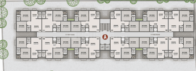 Project Image of 515.16 - 541.21 Sq.ft 2 BHK Apartment for buy in Rangoli Residency 